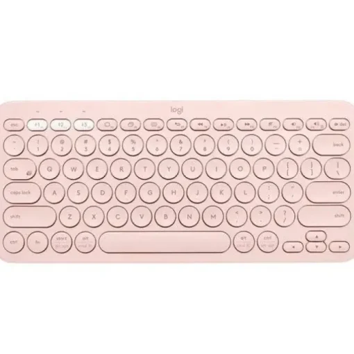 LOGITECH K380 TECLADO INALAMBRICO BLUETOOTH - HASTA 3 DISPOSITIVOS SIMULTANEAMENTE - COLOR ROSA