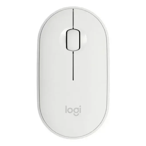 LOGITECH PEBBLE M350 RATON INALAMBRICO USB 1000DPI - 3 BOTONES - USO AMBIDIESTRO - COLOR BLANCO