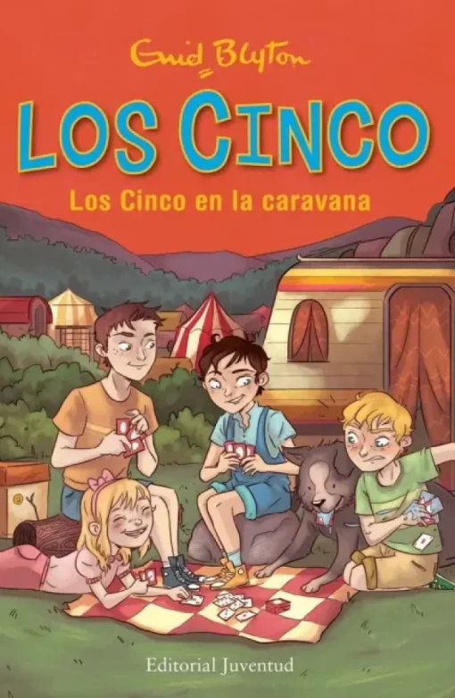 LOS CINCO EN LA CARAVANA