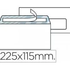 MAKRO PAPER 10 SOBRES 115X225 VENTA DERECHA AMERICANO