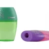 MAPED SHAKER SACAPUNTAS CON DEPOSITO DE GRAN CAPACIDAD - 1 AGUJERO - FORMA ERGONOMICA - COLORES SURTIDOS - CAJA EXPOSITORA DE 25 UDS.