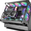 MARS GAMING MCB CUSTOM PC CASE - 475X293X443MM - INNOVADOR FORMATO CUSTOM - CAPACIDAD XL - ESTRUCTURA MODULAR DE DOBLE CAMARA - EDICION CUSTOM - SOPORTE TOTAL PARA REFRIGERACIONES LIQUIDAS - COLOR NEG