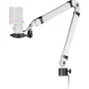 MARS GAMING MMIC-XT MICROFONO DE ESTUDIO - SONIDO CLARO - REDUCCION DE RUIDO - MODO MUTE LED - AJUSTE DE GANANCIA - ILUMINACION ARGB - MATERIALES DURADEROS - COLOR BLANCO