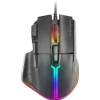 MARS GAMING MM-XT RATON GAMING - ILUMINACION RGB - SENSOR 12800 DPI - 9 BOTONES HUANO - CABLE FEATHER PARACORD - COMPATIBLE PC Y CONSOLAS - COLOR NEGRO