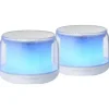 MARS GAMING MS-AURA ALTAVOCES BLUETOOTH RGB - SONIDO ENVOLVENTE 15W - DSP PERSONALIZADO - ILUMINACION RGB 360º - BLUETOOTH 5.3 - CONEXION JACK - CONTROL INTUITIVO - COLOR BLANCO