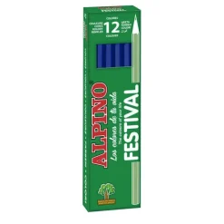 MASATS LAPICES ALPINO UNICOLOR 12 UD AZUL OS C0131011 MAK649435
