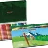 MASATSLAPICES DE COLORES ALPINO LARGOS ESTUCHE DE METAL DE 36