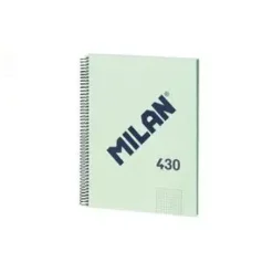 MILAN BLOC ESPIRAL MILAN 80 HOJAS A4 CUADRO 4 MM SERIE 1 57143E80