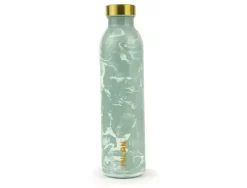 MILAN BOTELLA PORTALIQUIDOS MILAN ACERO INOXIDABLE SERIE LAVA VERDE 350 ML