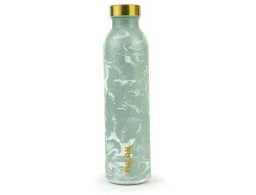 MILAN BOTELLA PORTALIQUIDOS MILAN ACERO INOXIDABLE SERIE LAVA VERDE 350 ML