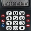 MILAN CALCULADORA 12 DIGITOS EXTRA GRANDE - TECLAS GRANDES - TECLA RECTIFICACION ENTRADA DE DATOS - APAGADO AUTOMATICO - COLOR NEGRO
