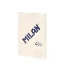 MILAN LIBRETA ENCOLADA 48 HOJAS A4 PAUTA SERIE 1918 BEIG