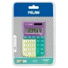 MILAN POCKET SUNSET CALCULADORA 8 DIGITOS - CALCULADORA DE BOLSILLO - TACTO SUAVE - 3 TECLAS DE MEMORIA Y RAIZ CUADRADA - COLOR TURQUESA Y AMARILLO