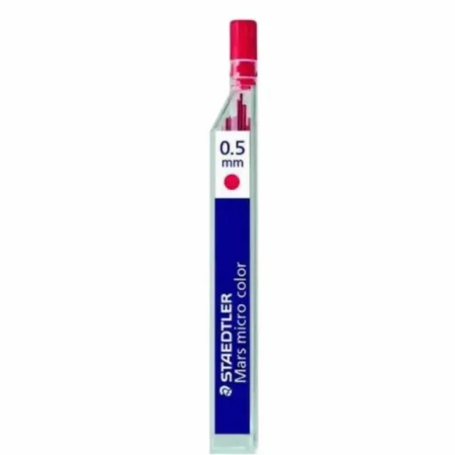MINAS STAEDTLER 0,5MM ROJO /12UD