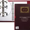 MIQUELRIUS LIBRO ACTAS MÓVILES A4 100H TALADRADO 4102/61150 MAK001173