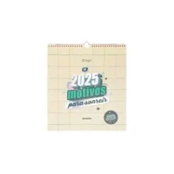 MR WONDERFUL CALENDARIO PARED RASCA-RASCA 2025 MOTIVOS PARA SON