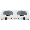 MUVIP COCINA ELECTRICA DE 2 PLACAS 2000W - 5 NIVELES DE POTENCIA - TERMOSTATO CON SISTEMA DE SEGURIDAD