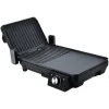 MUVIP SANDWICHERA + PLANCHA ASAR 2000W - APERTURA HASTA 180º - PLACAS GRILL + LISA - SELECTOR DE TEMPERATURA - PLACA SUPERIOR BASCULANTE - ASA TACTO FRIO