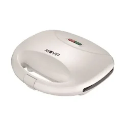 MUVIP SANDWICHERA 750W - 2 SANDWICHES - PLACAS CON CORTE EN EL MEDIO - FACIL LIMPIEZA