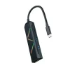 NANOCABLE 4 EN 1 HUB USB-C 3.0 CON 2X USB-A 3.0, 1X USB-C PD, 1X HDMI - CARCASA DE ALUMINIO - CABLE DE 0.15M