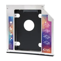 NANOCABLE ADAPTADOR DE DISCO DURO DE 9.5 MM PARA UNIDAD OPTICA DE 12.7 MM EN PORTATIL