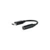 NANOCABLE CABLE ADAPTADOR AUDIO JACK 3.5MM HEMBRA A USB-C MACHO - LONGITUD 0.11M