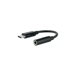 NANOCABLE CABLE ADAPTADOR AUDIO JACK 3.5MM HEMBRA A USB-C MACHO - LONGITUD 0.11M