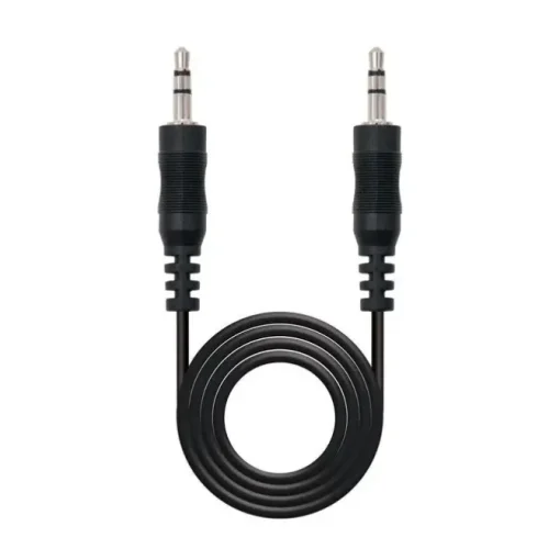 NANOCABLE CABLE AUDIO ESTEREO JACK 3.5MM MACHO A JACK 3.5MM MACHO 15M - COLOR NEGRO