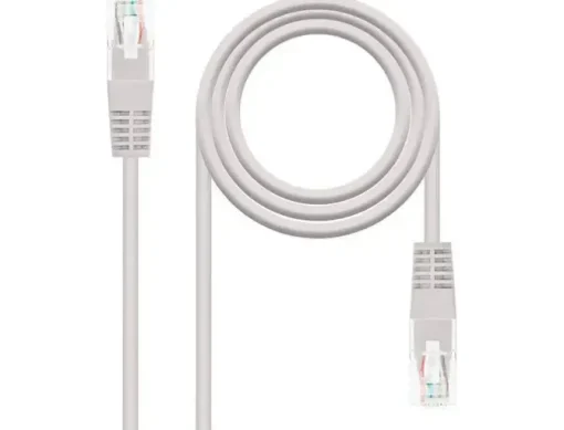 NANOCABLE CABLE DE RED LATIGUILLO RJ45 CAT.6 UTP AWG24 3M - COLOR GRIS