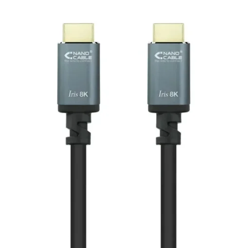 NANOCABLE CABLE HDMI 2.1 IRIS 8K A/M-A/M 1.5M - COLOR NEGRO