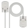 NANOCABLE CABLE SERIE MODEM DB9 MACHO A DB9 HEMBRA 1.80M - COLOR BEIGE