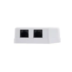 NANOCABLE ROSETA DE SUPERFICIE RJ45 CAT.6 UTP 2 TOMAS