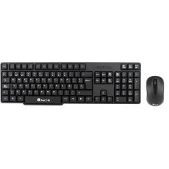 NGS EUPHORIA KIT PACK TECLADO INALAMBRICO USB + RATON INALAMBRICO USB 1200DPI 3 BOTONES - USO AMBIDIESTRO