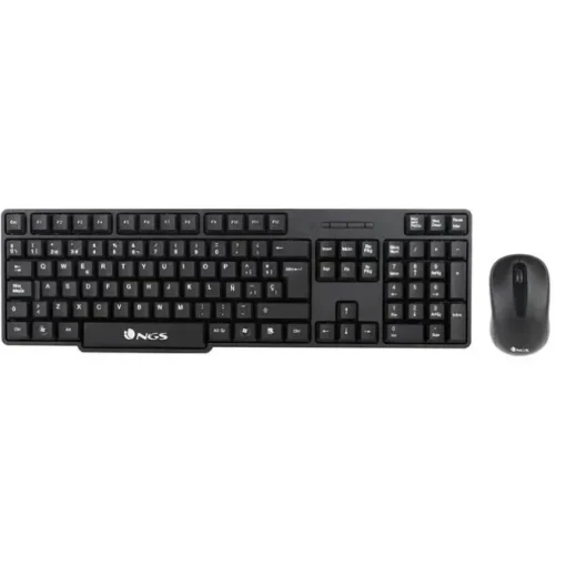 NGS EUPHORIA KIT PACK TECLADO INALAMBRICO USB + RATON INALAMBRICO USB 1200DPI 3 BOTONES - USO AMBIDIESTRO
