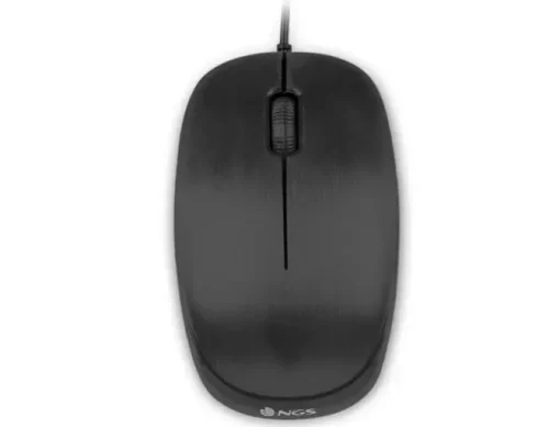 NGS FLAME RATON USB 1000DPI - 3 BOTONES - USO AMBIDIESTRO - COLOR NEGRO
