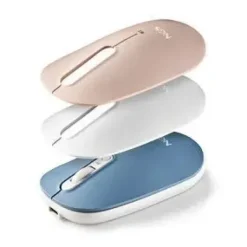 NGS RATON INALAMBRICO RECARGABLE MULTIMODO Y SILENCIOSO - 2 CARCASAS DE RECAMBIO - 4 BOTONES