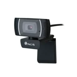 NGS XPRESSCAM WEBCAM FULL HD 1080P USB 2.0 - MICROFONO INTEGRADO - FILTRO DE PRIVACIDAD - CAMPO VISUAL DE 75º - CABLE DE 1.50M - COLOR NEGRO