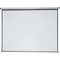 NOBO PANTALLA PROYECCION PARED 2400X1813MM BLANCA MATE 4:3 - MONTAJE EN PARED O TECHO - CARCASA PROTECTORA - ALTA CALIDAD DE PROYECCION - COLOR BLANCO