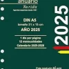 NURIDIS RECAMBIO AGENDA 206 ANUARIO A5 6ANILLAS