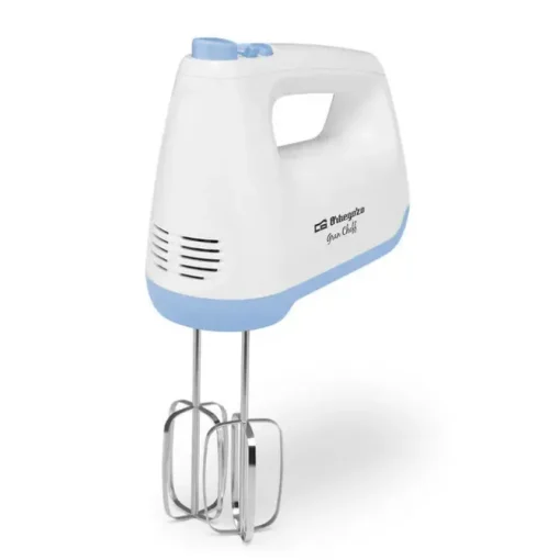 ORBEGOZO BA 3750 BATIDORA AMASADORA PANADERO - POTENTE Y VERSATIL - 6 VELOCIDADES + TURBO - ACCESORIOS DE ACERO INOXIDABLE - FACIL LIMPIEZA EN LAVAVAJILLAS