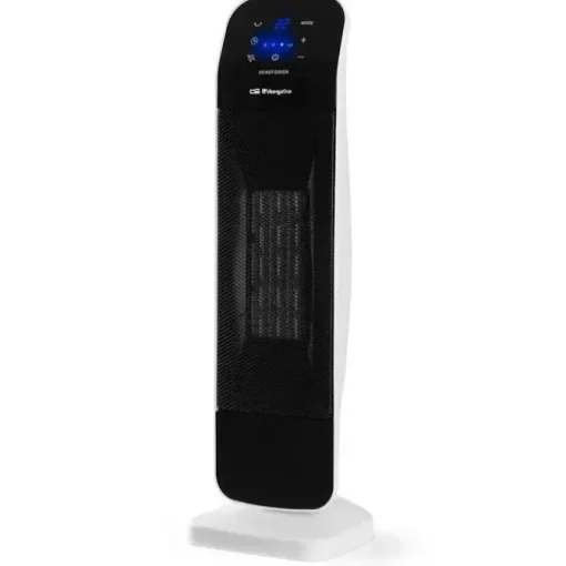 ORBEGOZO CR 5029 CALEFACTOR CERAMICO DE TORRE COMPACTO - POTENTE Y SEGURO - FUNCION OSCILANTE - MANDO A DISTANCIA - 3 MODOS DE FUNCIONAMIENTO - TEMPORIZADOR