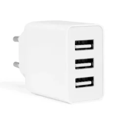 ORBEGOZO EN 1100 CARGADOR USB MULTIPLE - CARGA HASTA 3 DISPOSITIVOS SIMULTANEAMENTE - PROTECCION CONTRA SOBRECARGA Y CORTOCIRCUITOS - COMPACTO Y PORTATIL