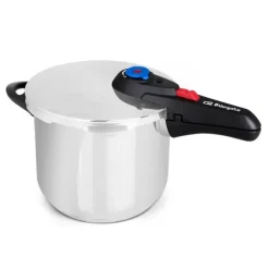 ORBEGOZO HP 10006 OLLA SUPER RAPIDA - CAPACIDAD 10 LITROS - CINCO SISTEMAS DE SEGURIDAD - FONDO TERMO DIFUSOR - APTO PARA TODO TIPO DE FUEGOS