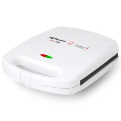 ORBEGOZO SW 7100 SANDWICHERA DURADERA Y COMPLETA - POTENCIA 1500W - ANTIADHERENTE - ALMACENAMIENTO VERTICAL Y HORIZONTAL - PROTECCION SOBRECALENTAMIENTO