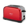 ORBEGOZO TOV 5200 TOSTADORA VINTAGE - POTENCIA 750-850W - 7 NIVELES DE TOSTADO - FUNCION DESCONGELADO Y RECALENTAR - CARCASA DE ACERO INOXIDABLE - TACTO FRIO - COMPACTA