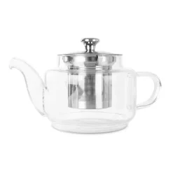 ORBEGOZO TTC 700 TETERA DE VIDRIO BOROSILICATO - RESISTENTE AL CALOR - FILTRO Y TAPA DE ACERO INOXIDABLE - CAPACIDAD 700ML