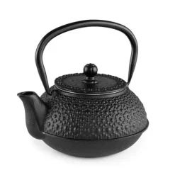 ORBEGOZO TTH-500 TETERA TETSUBIN HIERRO FUNDIDO - DISEÑO TRADICIONAL JAPONES - CAPACIDAD 500ML - INTERIOR ESMALTADO - FILTRO DE ACERO INOXIDABLE - APTA PARA TODO TIPO DE FUEGOS