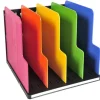 ORGANIZADOR DE ARMARIO EXACOMPTA MODULOTOP NEGRO MULTICOLOR VERTICAL 5 COMPARTIMENTOS 300X288X255 MM