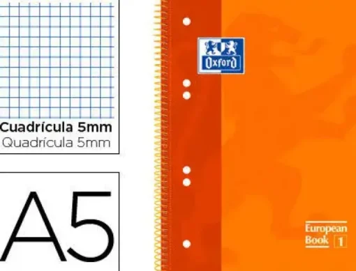OXFORD BLOC OXFORD A5 120/H 90G T.EXTD CN5MM 100430568 MAK028601