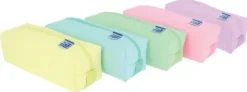 OXFORD PORTATODO CUADRADO GRANDE COLORES PASTEL ESTUCHE KANGOO LIVE & GO